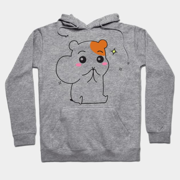 Ebichu hamster Hoodie by ebichu